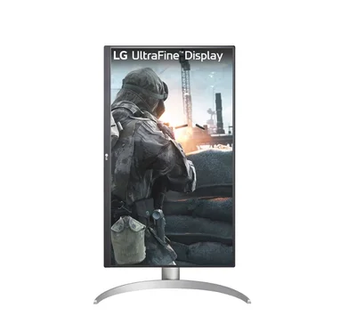 LG 27UP650K-W, 27" UHD 4K IPS AG, DCI-P3 95%, UltraFine, 5ms, 1200:1, Mega DFC, 400 cd/m2, 3840x2160, HDR 10, VESA Display HDR 400, HDMI, DisplayPort, Headphone out, Height Adjustable,Pivot Tilt, Reader Mode