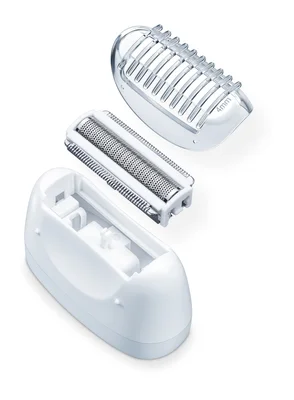 Beurer HL 76 4-in-1 Epilator wet & dry , 42 tweezers, Extra-bright LED light, 2 speed settings, 2x epilator attachments (glide & precision attachment) & 2x shaver attachments (shaving & trimming attachment), Cordless, Powerful lithium-ion battery, Operat