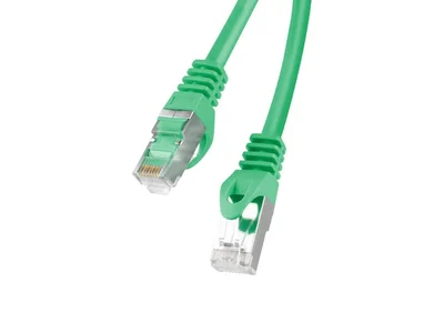 Мрежови кабел Lanberg – CAT.6 FTP, 3m, зелен