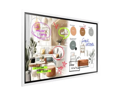 Samsung Flip PRO WM55F 55"  3,840 x 2,160 VA 450 cd/m2 TOUCH Wi-Fi Tizen 9 Speakers White