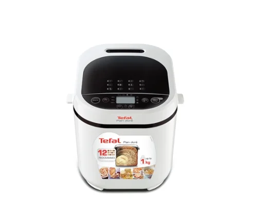 Tefal PF210138, Pain Dore, Breadmaker, 500/750/1 kg, 12 automatic programs, 720W, 3 Levels of crust roasting, LCD display, delayed start, white