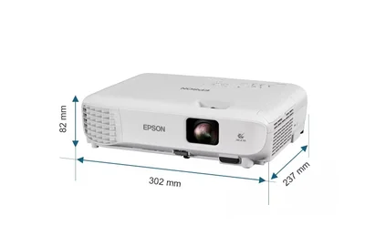 Мултимедиен проектор Epson – EB-W53, 3LCD, WXGA, 4000 лумена