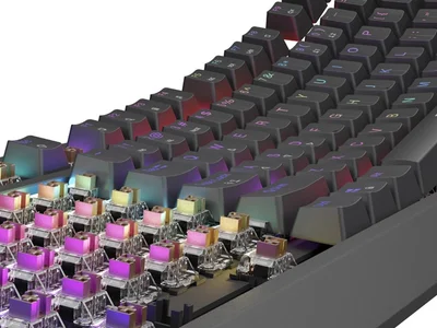 Геймърска клавиатура Genesis Thor 230 TKL RGB Outemu Brown Hot Swap, Черна