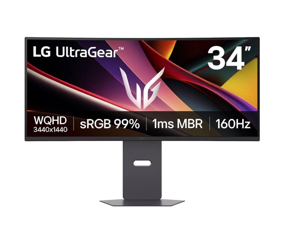 Монитор LG UltraGear 34G600A-B 34" WQHD 160Hz VA Curved FreeSync G-SYNC HDR10 черен