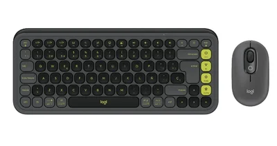 Комплект клавиатура и мишка Logitech Pop Icon Combo Graphite Bluetooth US English