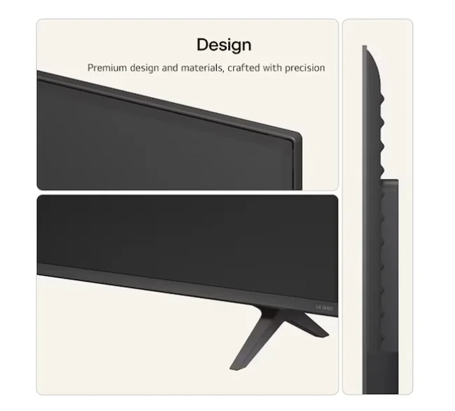 LG 55QNED71B3B., 55" 4K QNED MiniLED Smart TV, 3840x2160, DVB-T2/C/S2, Alpha 7 AI Processor, HDR10 / HLG, webOS 26 ThinQ, VRR / ALLM / HGiG, 4K Super Upscaling, WiFi 5, Bluetooth 5.3, AirPlay 2, LAN, CI, HDMI, AI Sound Pro, Google Cast, 2 pole Stand
