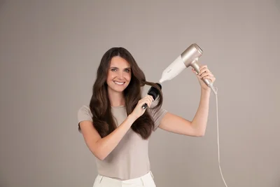 Beurer HC 70  Hair dryer, 2100 W, Ionic function, Powerful DC motor, 2 attachments, 3 heat settings,2 blower settings, cold air, overheating protection, Removable safety filter