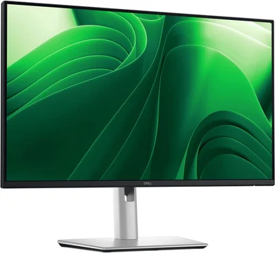 Монитор Dell P2425DE 23.8" WQHD IPS LED, 100Hz, 5ms, 99% sRGB, USB-C, HDMI, DisplayPort, RJ-45, регулируема стойка, Black/Grey