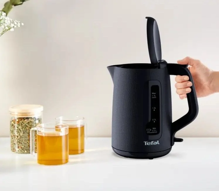 Електрическа кана Tefal – KO2M0810 Morning, 1.7L, 2400W, черна