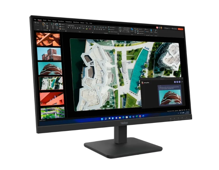 Монитор Lenovo ThinkVision S27-4e 27" IPS Full HD 100Hz черен