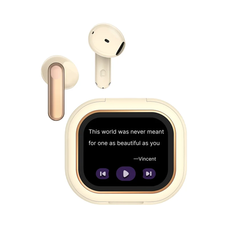 Слушалки за смартфон HONOR CHOICE Cubuds In-ear Bluetooth, Khaki