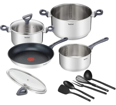 Комплект тенджери и тигани Tefal DAILY COOK G713SB45, 11 части