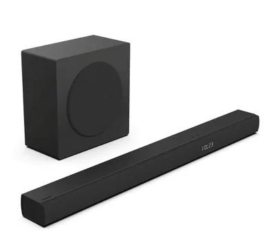 Hisense HS3100, 6-speaker surround sound system, 480W Total Output Power,6.5їWireless subwoofer, Rear surround speakers, Dolby Digital Plus and DTS Virtual:X, EzPlay and Bluetooth 5.3,Black
