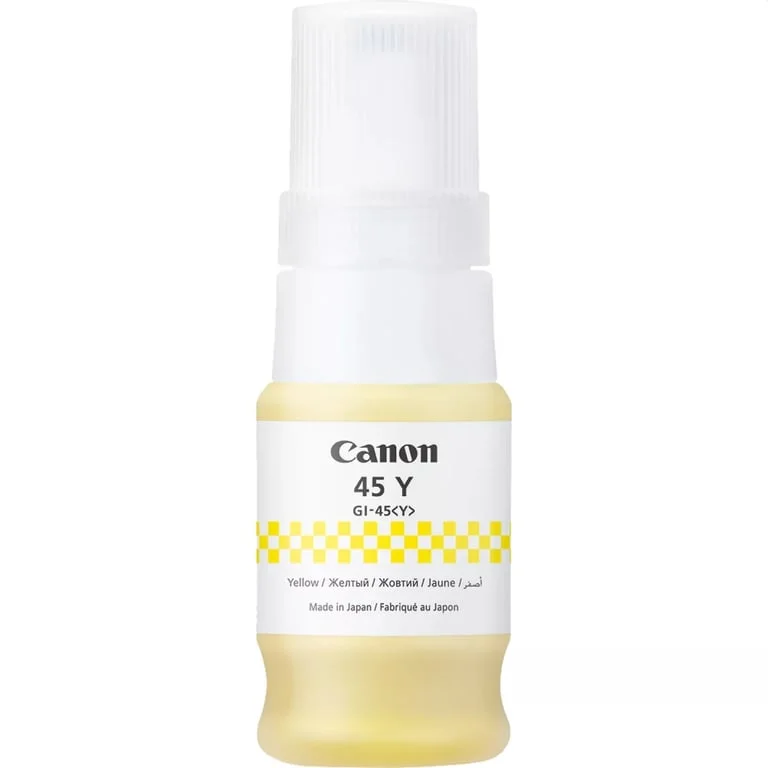 Мастило Canon GI-45 Y Yellow за MAXIFY GX1040/GX2040, 40 ml