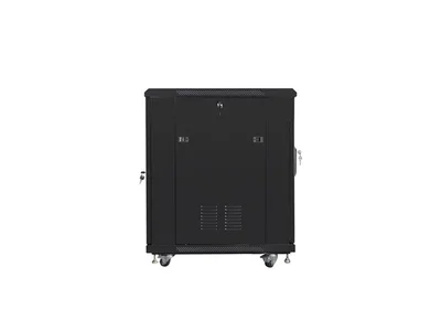 Lanberg rack cabinet 19" free-standing 15U/600x800 (flat pack) black