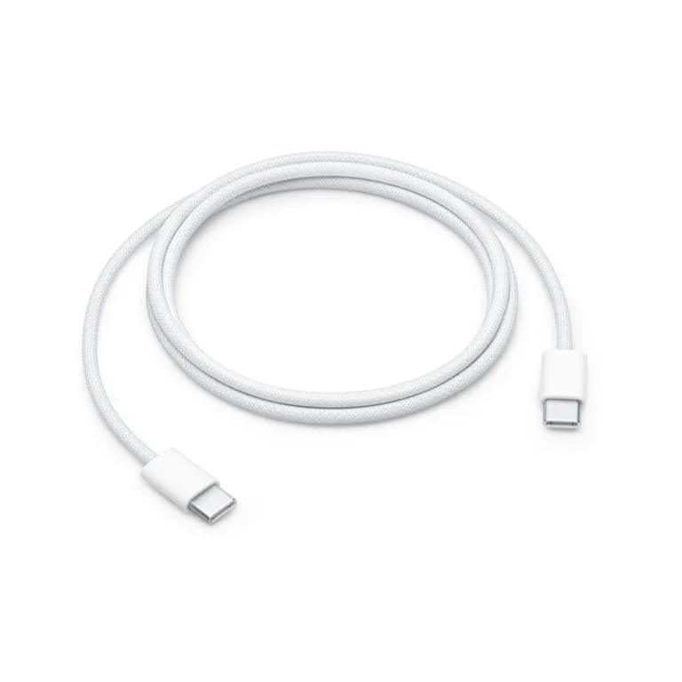 USB-C кабел за зареждане Apple 60W 1m бял