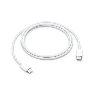 USB-C кабел за зареждане Apple 60W 1m бял