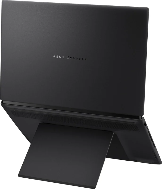 Asus ZenBook Duo 14 UX8407AA-SN130X, Screen Pad Plus, INTEL Ultra 9  PTL U9-H484 (16C) 14" OLED, WQXGA+ ( 2880X1800 ) 16:10Touch, 32GB, 2TB SSD, Soft Keyboard, Windows 11 Pro,Moher Gray, Sleeve