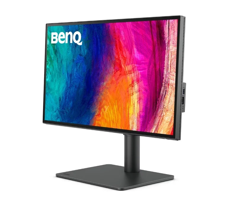 BenQ PD2506Q  25" IPS, 2560x1440 WQHD, 95% P3, DisplayHDR 400, Uniformity, KVM, MST Daisy Chain, USB-C 65W Power Delivery, HDMI, DP, HAS, eye-care, Factory Calibration, Calman Certification, Panetone Validation, 4-side edge to edge, USB Hub, eye-care, De