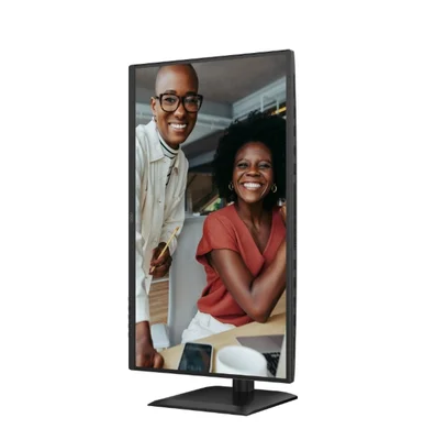 AOC 27E4U, 27" IPS WLED, 1920x1080@120Hz, 4ms GtG, 300cd m/2, 1500:1, 20M:1 DCR, Adaptive Sync, FlickerFree, Anti Blue Light, 2Wx2, Tilt, Height Adjust, Pivot, Swivel, D-SUB, HDMI, USB Hub