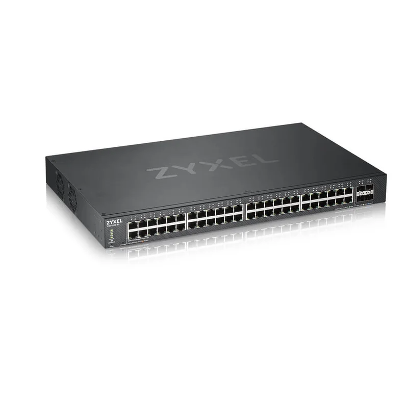 ZyXEL XGS1935-28HP, 28 Port Lite-L3 Smart Managed PoE Switch, 24x Gigabit PoE and 4x 10G SFP+, hybrid mode, standalone or NebulaFlex Cloud, 375 Watt PoE