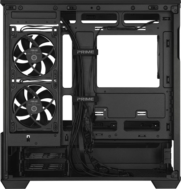 Кутия за компютър ASUS Prime AP202 TG Micro Tower Черен
