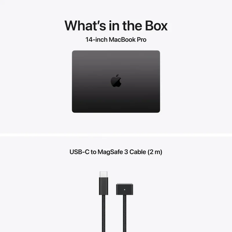 Apple 14-inch MacBook Pro: Apple M5 Max chip with 18-core CPU and 32-core GPU, 36GB, 2TB SSD - Space Black