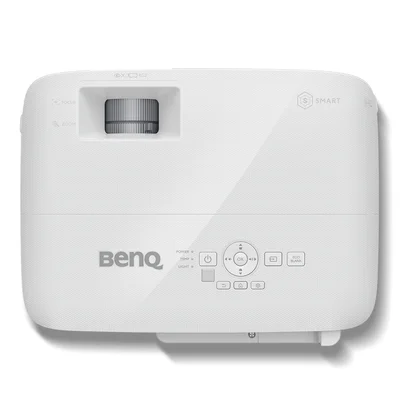 BenQ EH600 DLP 1080P, 16:9, 3500lm, Wireless Android-based Smart Projector 1.1X, Throw Ratio 1.47-1.62, HDMIx2 (1 for wireless dongle), Wireless projection (support Android, iOS, Windows,MAC,Chrome), Dual Band WiFi, BT 4.0, up to 15000 hrs, 2.5 Kg, White