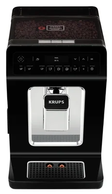 Krups EA890810, Evidence Fully Auto Espresso Machine, 1450W, Led display, 2.3l water tank, black/chrome