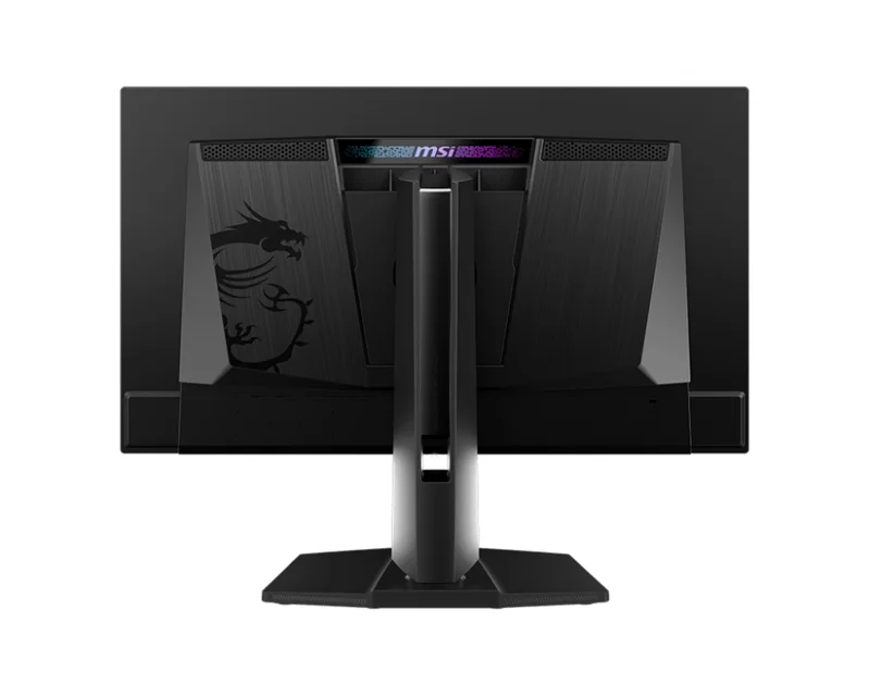 MSI MPG 271QRX QD-OLED, 26.5", 360Hz, 0.03ms, WQHD 2560x1440, Oled Care 2.0, Fanless Design with Graphene, ClearMR 13000, KVM, Mystic Light, AI VISION, 250 nits, 1500000:1, 100M;1, DP (1.4a), 2x HDMI (2.1), Type-C (DP alt. PD 90W), USB HUB, Adj.Stand 110