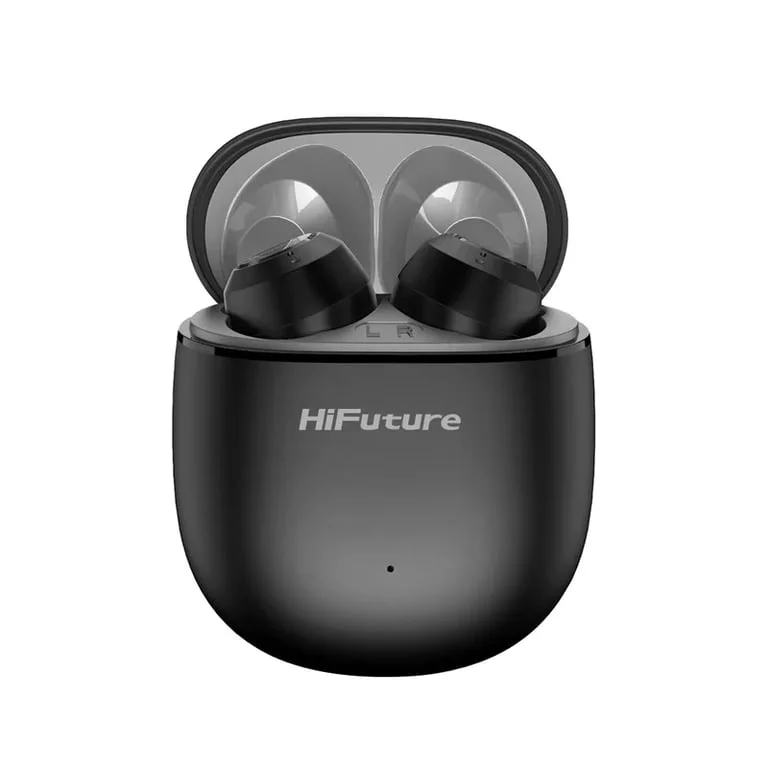 Безжични слушалки HiFuture OlymBuds3 Black, TWS, Comfort Fit, 25 часа работа, Bluetooth 5.3