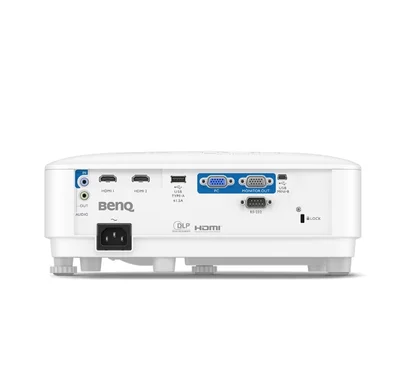 BenQ MW561 Business Projector, WXGA (1280x800), 20,000:1, 4000 ANSI lumens, Precision Glass, 1.1x, 3D, Auto Vertical Keystone, Anti-Dust Sensor, HDMI x2, VGA, VGA out, USB-A, 20W Speaker, Audio in/out, Lamp Life up to 15,000 hrs, 2.3kg, White