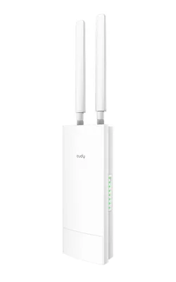 Cudy LT500 Outdoor 4G LTE Cat 4 AC1200 Wi-Fi Router, 300Mbps +  867Mbps Wi-Fi, build-in 4G LTE modem, lightning protection, IP65 Waterproof, 10/100M RJ45