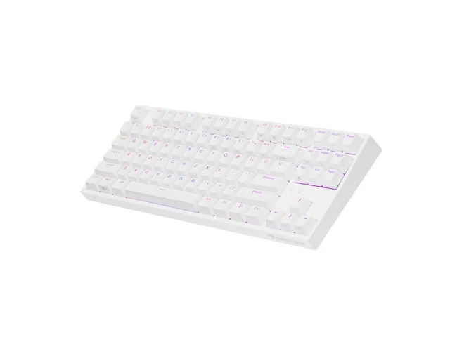 Геймърска клавиатура Genesis Thor 404 TKL White RGB Kailh Box Brown US Layout