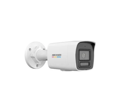 HikVision 2 MP ColorVu Fixed Bullet Network Camera with Smart Hybrid Light, 4 mm/F1.0, IR LED up to 30m, DWDR, 3D DNR, H.265+, IP67, Built-in microphone, 12Vdc/PoE 5.4W