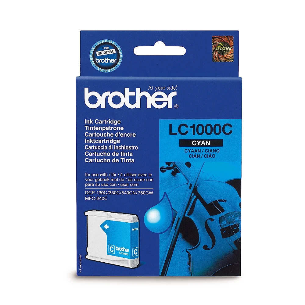 BROTHER LC1000C ink cyan 400pages