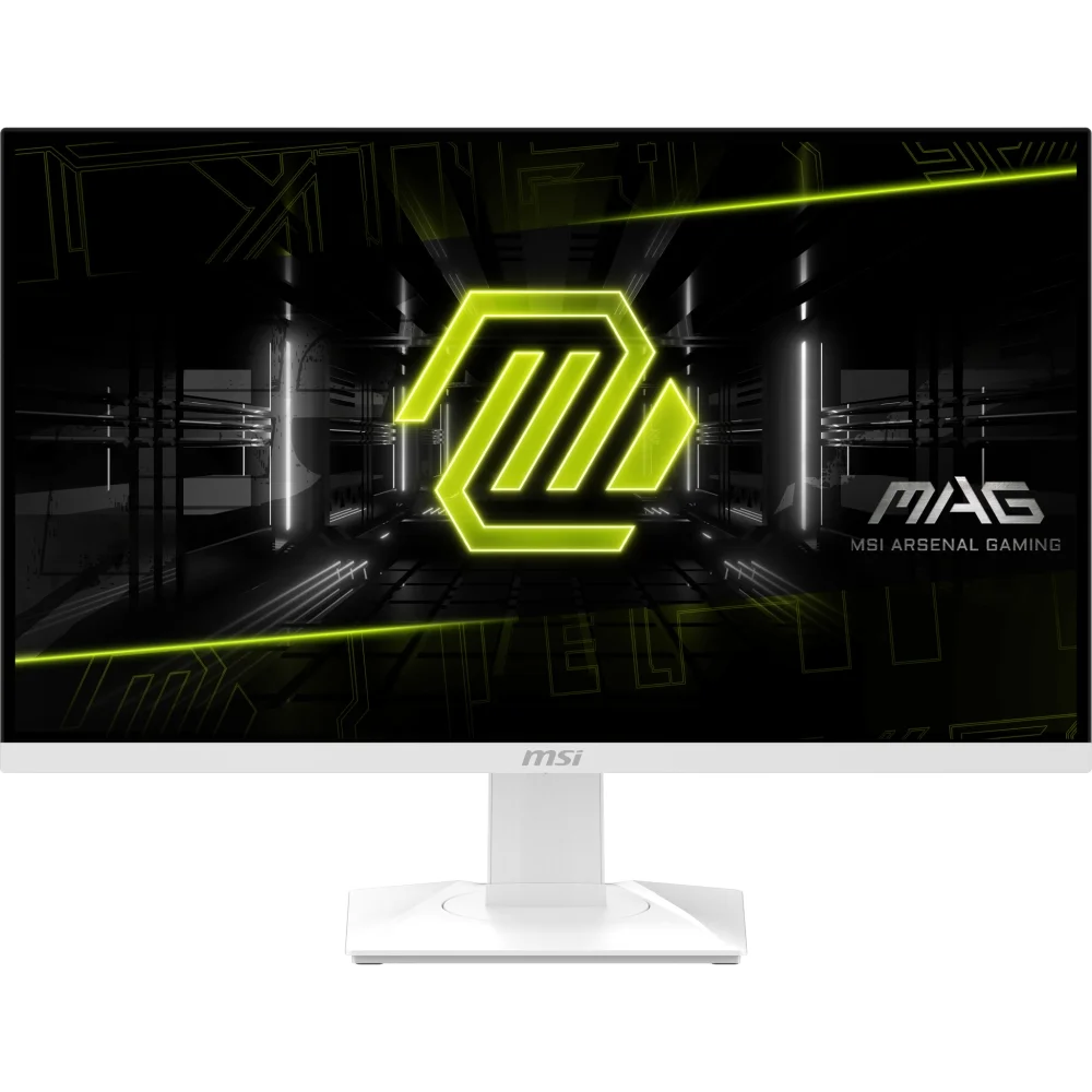 Монитор MSI MAG 274QRFW, 27" Rapid IPS, 2560x1440, 320Hz, 0.5ms, HDR400, FreeSync Premium, G-SYNC, Бял