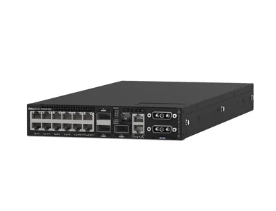 Dell EMC Switch S4112T, 12 x 10GBaseT, 3 x 100GbE QSFP28, IO to PSU, 2 x AC PSU, OS10, STOCK Smart Value, 1Yr PS NBD, 210-AOYW