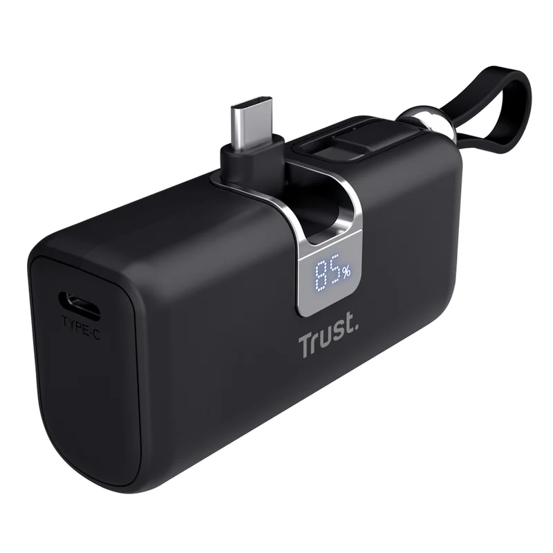 TRUST Pacto 5000 mAh Pocket Powerbank Black