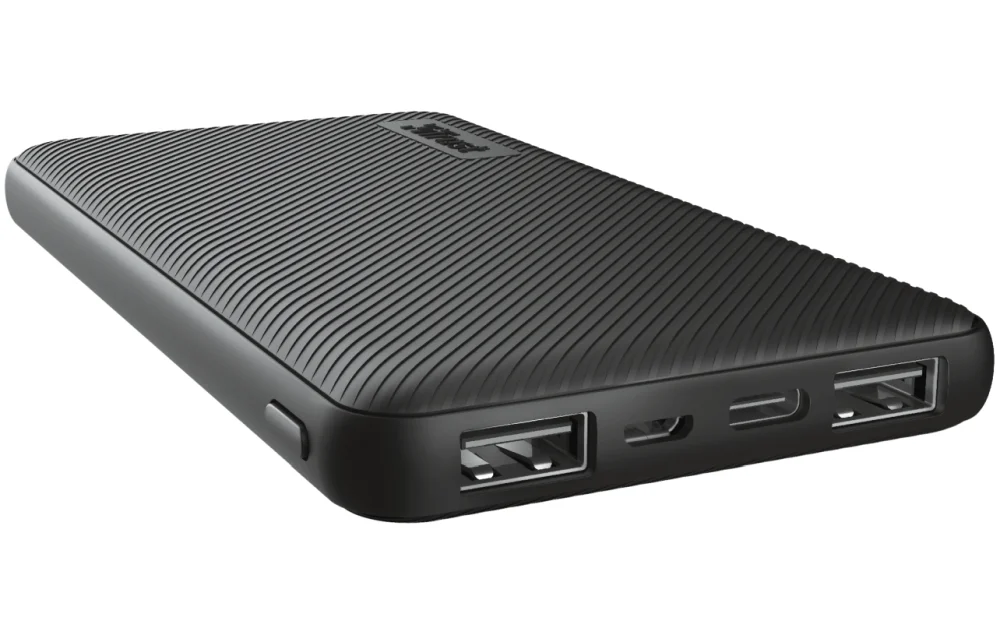 Външна батерия TRUST Primo Fast Ultra-thin 10000 mAh Черен