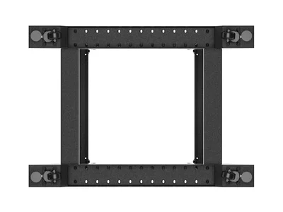 Lanberg open rack 19" 18U 600x800 black