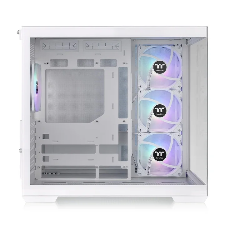Кутия за компютър Thermaltake View 380 TG ARGB Snow Middle Tower Бял