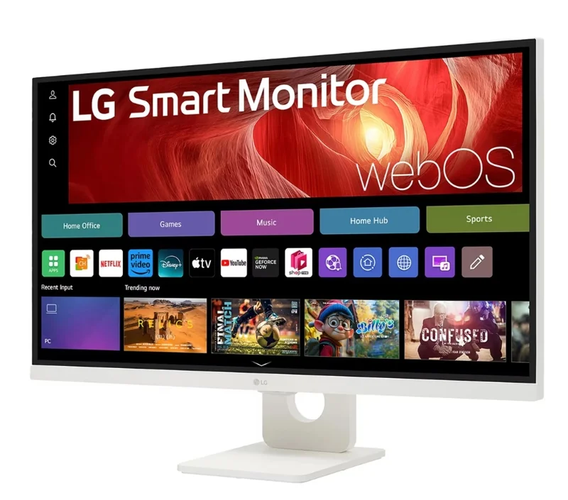 LG 27U731SA-W, 27" IPS Smart webOS23, 5ms, 1000:1, 350cd/m, FHD 3840 x 2160, ThinQ, DCI-P3 90%, HDR 10, HDMI, USB Type-C , Bluetooth, Speacers 5W x 2, Tilt, White