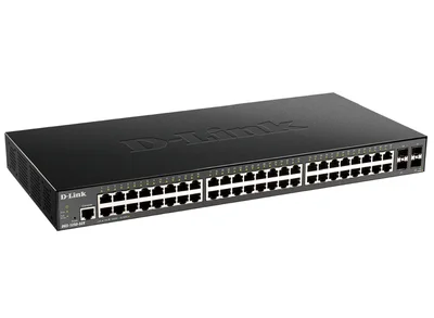 D-Link 48-port Gigabit Smart Managed Switch with 4x 10G SFP+ ports