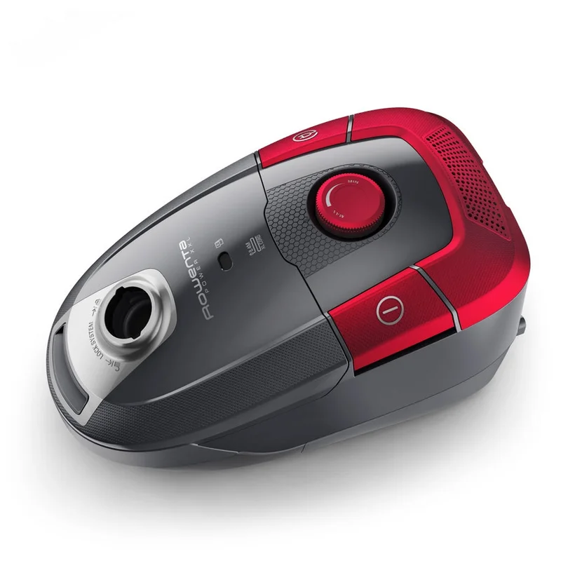 Rowenta RO3186EA, POWER XXL GREY & RED, 4,5L, 450W, 72dB, PRECISION FLEX Mini Turbo Brush, Parquet, 2 in 1(crevice+brush)
