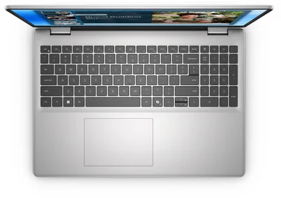 Dell 16 DC16251, Intel Core 5 120U (10 cores, up to 5.0 GHz), 16.0" FHD+(1920x1200) AG, 300nits, 16GB, 2x8GB, DDR5, 5200 MT/s, 512GB M.2 PCIe, Intel Graphics, Cam, FPR, Wi-Fi 6E, Backlit Kb, Ubuntu, Silver, Aluminium,3Y PS