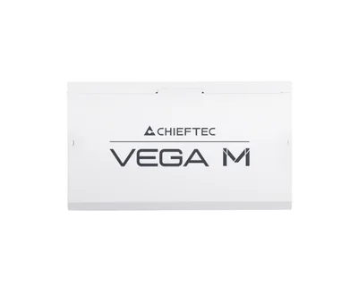 Захранване за компютри Chieftec Vega 850W ATX 3.1, 80 PLUS Gold, напълно модулно, бяло