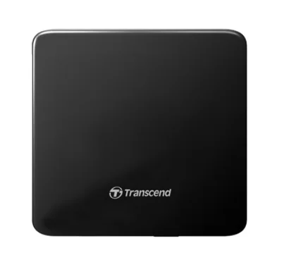 Transcend 8X DVD±RW, Slim Type, USB 2.0 (Black), 13.9mm Thickness