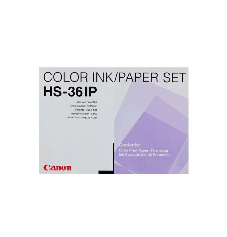Canon Color Ink Paper set HS36IP (10x15cm) 36 sheets (CD300)
