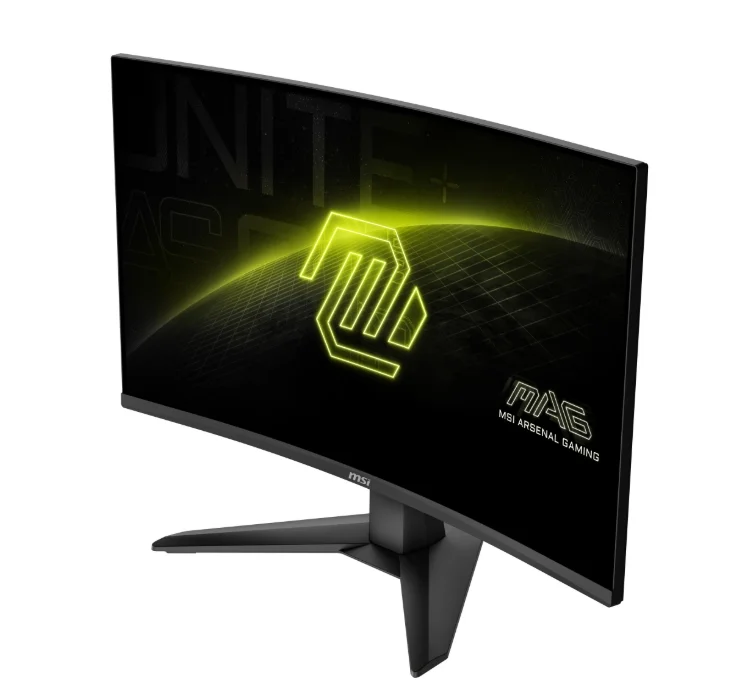 MSI MAG 276CF E20, 27", 0.5ms, 200Hz, Rapid VA, 1920x1080 (FHD), 16:9, CURVE 1500R, AMD FreeSync Premium, 76% DCI-P3, AG, HDR Ready, 250 nits, 3000:1, DCR 100M:1, DP(1.2a), 2xHDMI 2.0b, Tilt, VESA, Black, 3.95kg